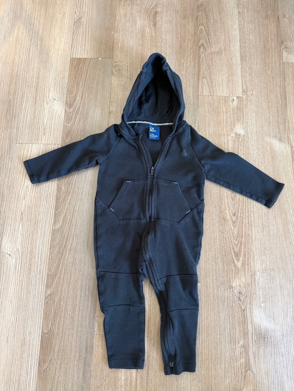 GapFit tech Zip-Up Baby One-Piece Romper